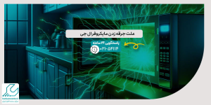 جرقه زدن مایکروفر ال جی