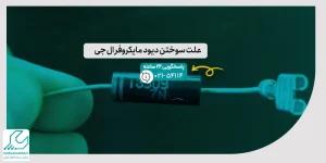 سوختن دیود مایکروفر ال جی